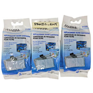 9 count Marina 13315 Top Filter Replacement Cartridge T100 lot of 3 - 3 Packs